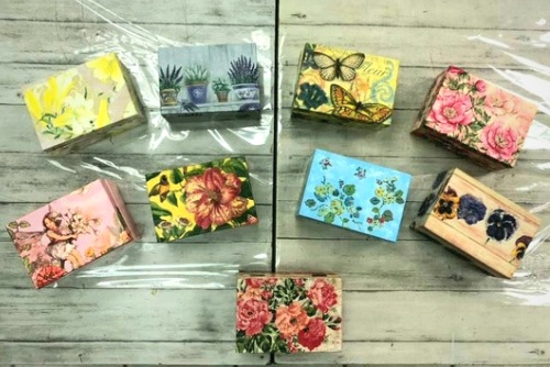 Napkin Decoupage Workshop